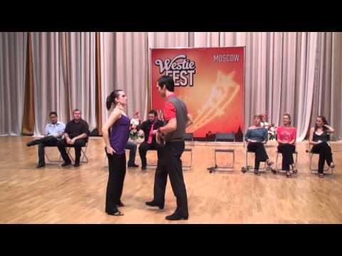 JnJ Advanced / All-Stars Finals — Grigory & Irina. Moscow Westie Fest 2012