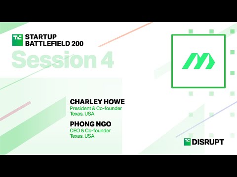 MakersHub Pitches at Startup Battlefield | TechCrunch Disrupt 2023