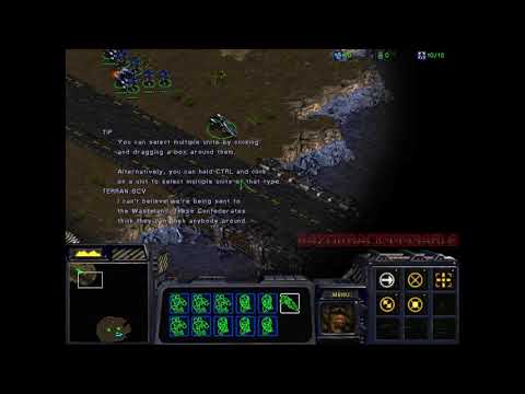 StarCraft - Terran Mission 1: Wasteland, but it's Aldaris