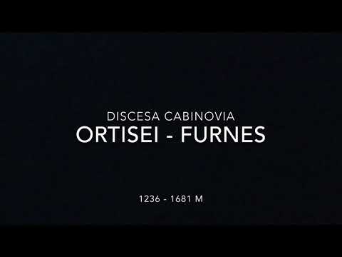 Discesa integrale cabinovia Ortisei - Furnes