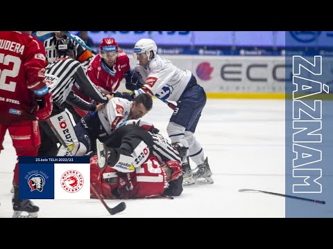 HC Škoda Plzeň - Oceláři Třinec | ZÁZNAM, 23.kolo TELH 2022/23, 27.11.2022
