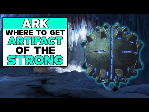 Ark Survival Evolved Where To Get The Artifact Of The STRONG (Island Map)
