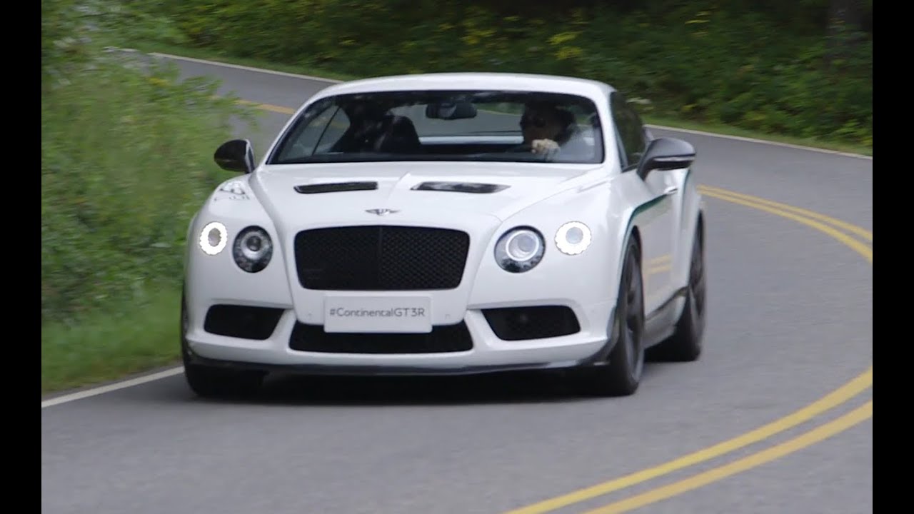 NEW Bentley Continental GT3R on road