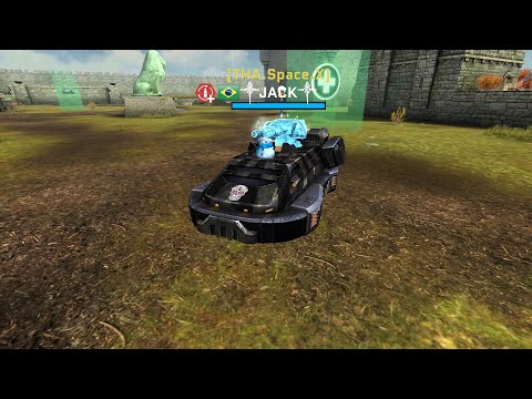 massive Warfare- testing Neptune with quick recharge+ at low power- testando Netuno com força baixa