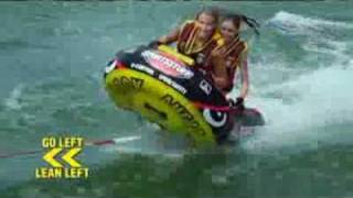 Sportsstuff Doable Slalom Jockey - Heavy-Duty Full Nylon Cover With Zipper