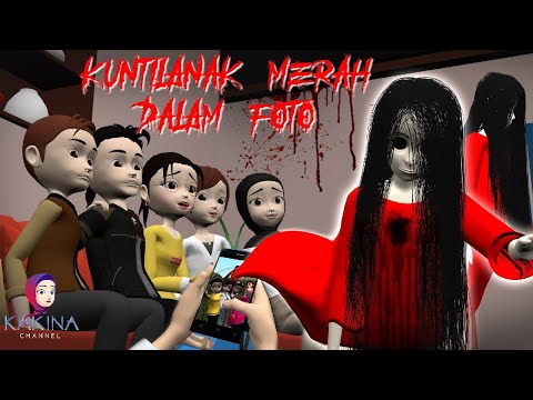 KAKINA HORROR 67 - Red Kuntilanak Caught on Camera in a Photo