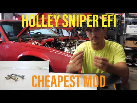 Holley Sniper EFI: Fixing A Stiff Throttle (Cheap Mod)