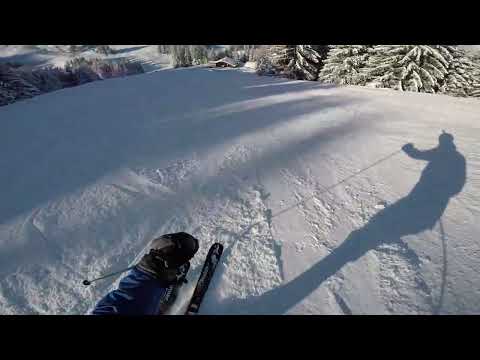 Petite Choucas (blue), Megève - Saint Gervais, France - 01/2022