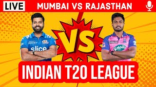 LIVE: MI Vs RR, 9th Match | Live Scores & Hindi Commentary | Mumbai Vs Rajasthan | Live IPL 2022