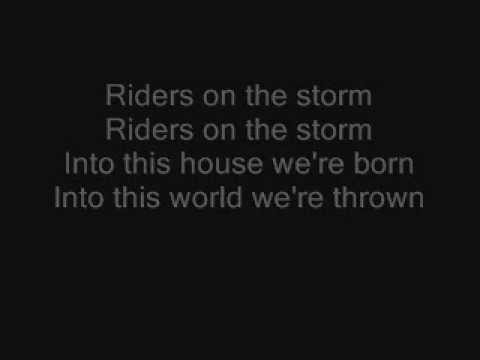 Riders on the storm  the doors lyrics