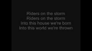 Riders on the storm  the doors lyrics