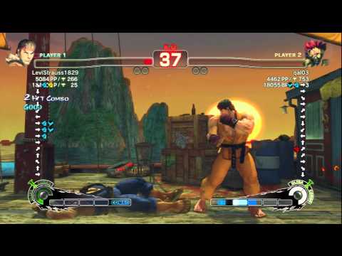 LeviStrauss1829 [Ryu] Vs qal03 [Akuma] SSF4 Arcade Edition 2012 720 HD