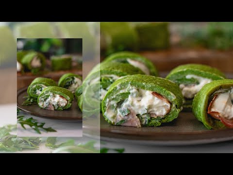 Spinach Cottage Cheese Flatbread with Prosciutto and Burrata | Easy Recipe