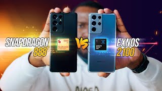 Galaxy S21 Ultra - Snapdragon vs Exynos Gaming