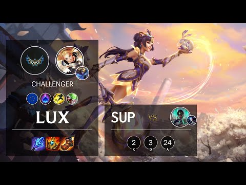 Lux Support vs Karma - EUW Challenger Patch 12.5