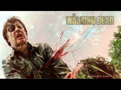 The Walking Dead 4x6, The Governor's theme - The Last Pale Light In The West 1 HOUR