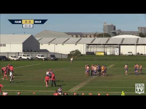 2017 RAMS NHRU Round 1 - Hamilton Hawks v Waratah