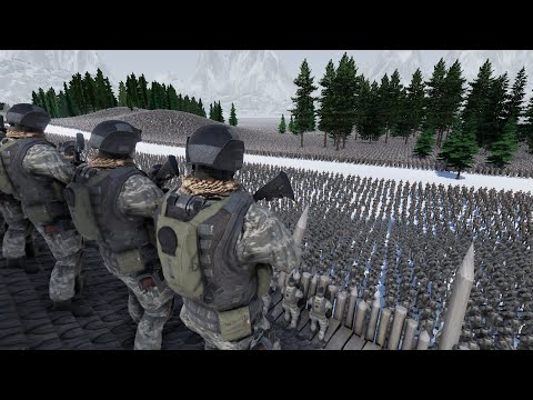 90,000 U.S. Special Forces vs 1 Million Ghosts - UEBS 2 - Ultimate Epic Battle Simulator 2