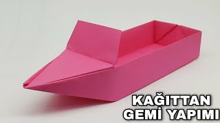Paper Ship Making - Origami Ship Making - DIY
