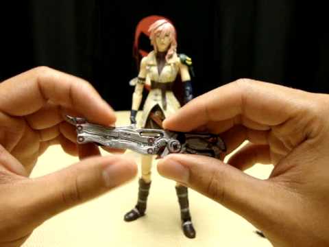 Final Fantasy XIII Play Arts LIGHTNING: EmGo's Final Fantasy Reviews N' Stuff