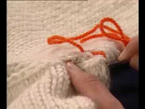 comment monter un pull au tricot