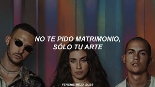 Tainy, Lauren Jauregui &amp; C. Tangana - NADA (Letra/Lyrics) | Sub Español