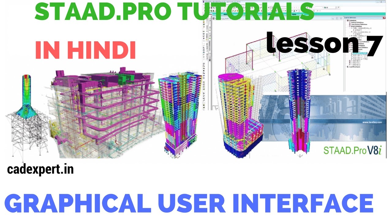STAAD PRO TUTORIALS