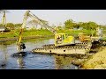 GETM AMPHIBIOUS EXCAVATOR Amphibious Excavator Waterking Video Amfibi Excavator Part 10