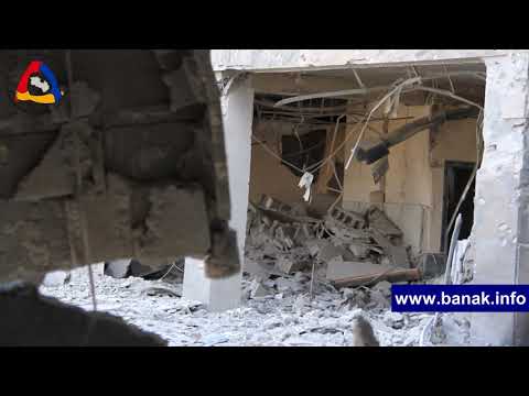 Ստեփանակերտի ծննդատանը հասցված ադրբեջանական կողմի հարվածի հետևանքները