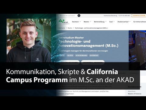Master-Fernstudium an der AKAD University: Robin über seine Erfahrungen mit Skripten & Betreuung