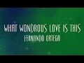 What Wondrous Love Is This - Fernando Ortega