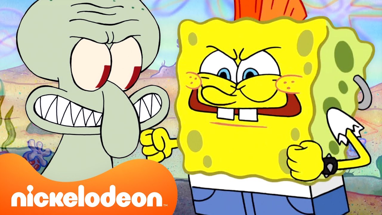Patrick Star Show | Setiap kemunculan SpongeBob & Squidward di Acara Patrick Star! | Nickelodeon