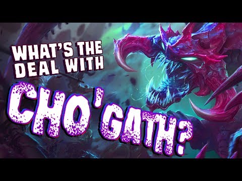 What's the deal with Cho'gath? || character design & lore discussion
