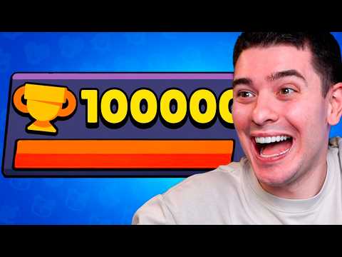 EM BUSCA DOS 100 MIL TROFÉUS NO BRAWL STARS!
