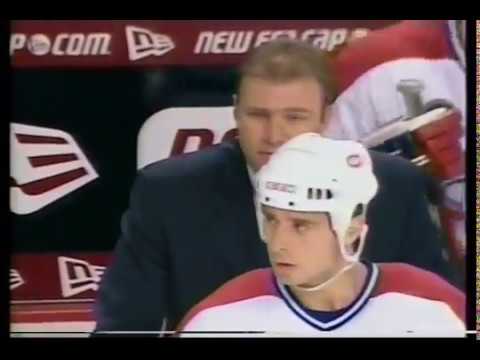 Vaclav Varada injures Jose Theodore, then gets run by Doug Gilmour