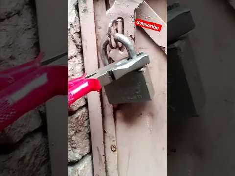 How to Break Lock with hammer 🔨