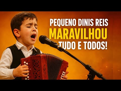 🎶UNBELIEVABLE! 😱 Little Dinis Reis Leaves Everyone SPEECHLESS! 🪗 Breathtaking Voice and Concertina!