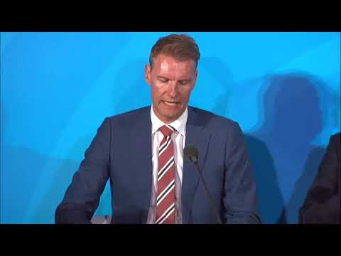 Søren Toft, COO of Maersk, one of the speakers of the United Nations Climate Action Summit, New York