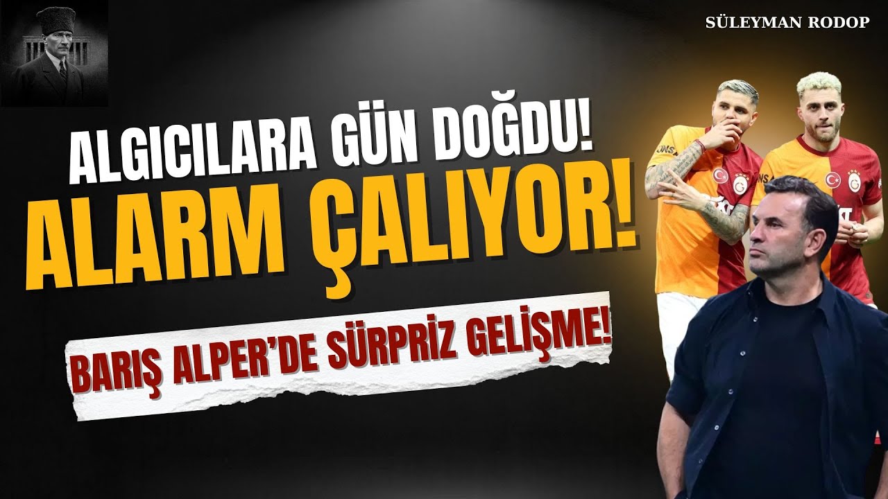 Galatasaray'da ALARM ÇALIYOR | Barış Alper'de FLAŞ GELİŞME | Okan Hoca Ne Yapacak, Icardi, Kararlar