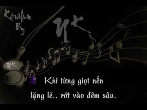 Karaoke Ngọn Nến   tác giả Phú Quang tone Nam