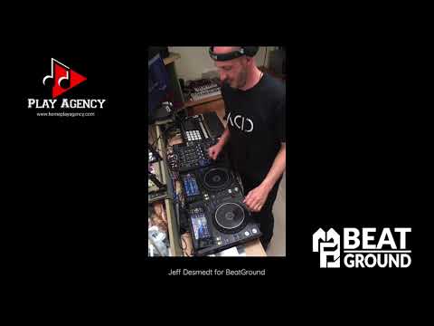 LIVESTREAM DJ JEFF DESMEDT / INDUS TO HARD TECHNO   - BY BEATGROUND