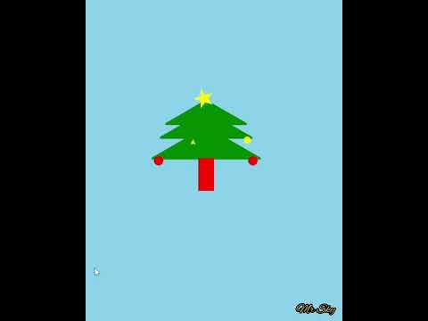 Merry Christmas Python Turtle Graphics Design Python Shorts Coding