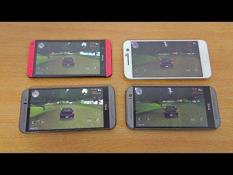 HTC 10 vs M9 vs M8 vs M7 GTA Liberty City Stories Gameplay Comparison! (4K)