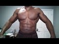Pec Dance in a Tight Tank Flexing Ripped Massive