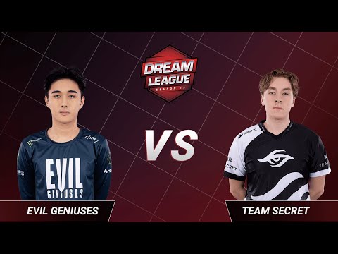 Team Secret vs Evil Geniuses - Game 1 - Grand Final - DreamLeague Season 13 - The Leipzig Major