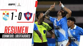 AGÓNICO TRIUNFO DEL CRISTAL PARA COMENZAR LA LIBERTADORES | Sp. Cristal 1-0 Cerro Porteño | RESUMEN