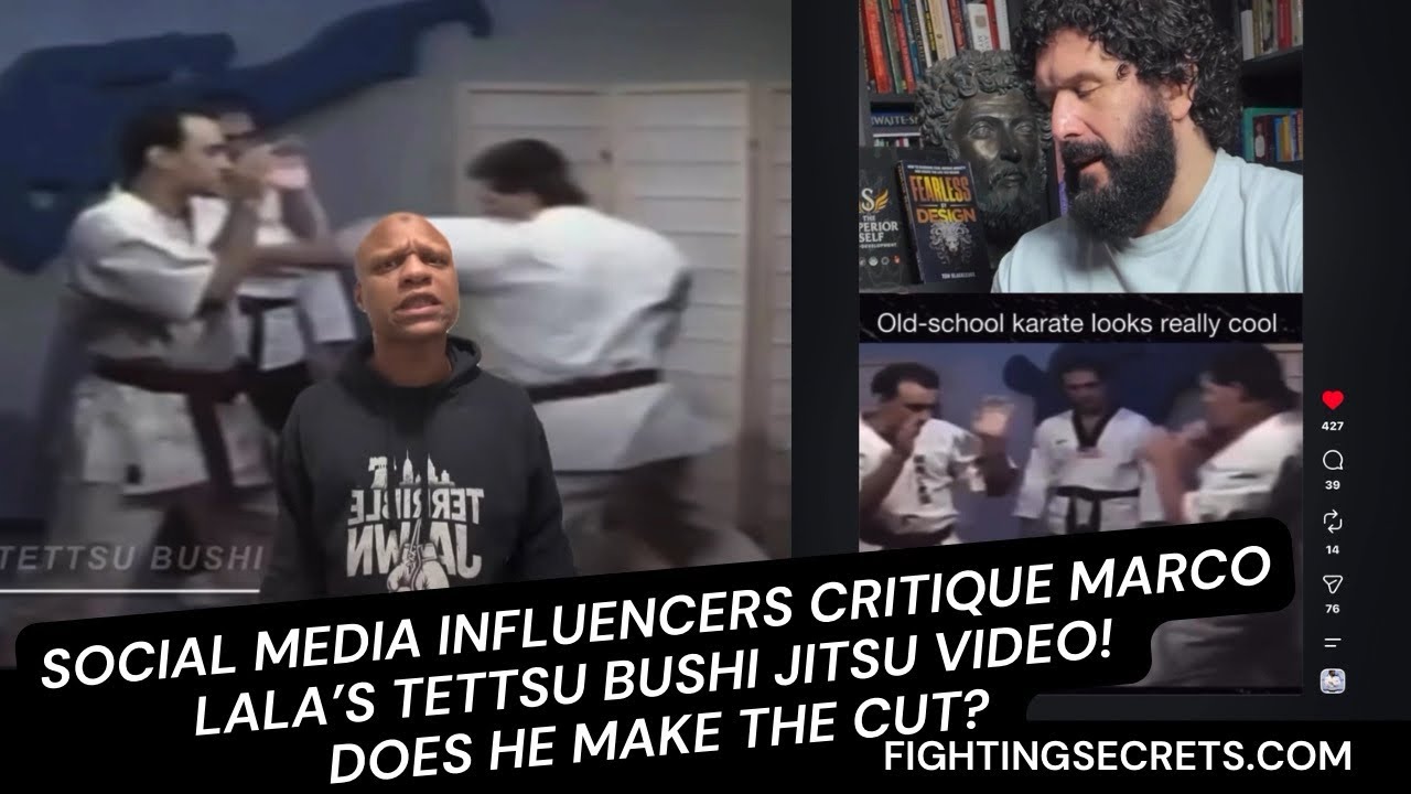 Social Media Influencers rate Marco Lala’s Tettsu Bushi Jitsu- is it the best karate they ever seen!