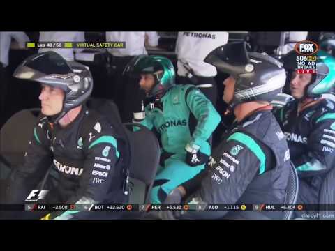 Malaysia 2016 Leader Hamilton Engine Failure