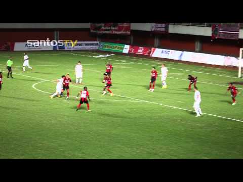 Veja o gol do Santos no jogo contra o Persipura da Indonésia