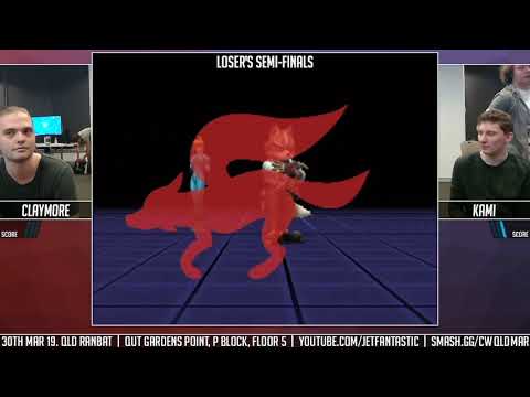 CWQLDMar Project M  - Losers Semi-Finals - Kami (Fox) vs Claymore (Zero Suit Samus)